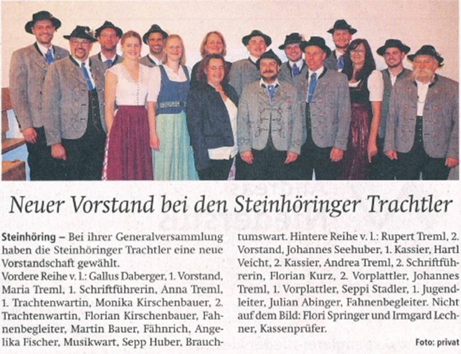 vorstandschaft 2026
